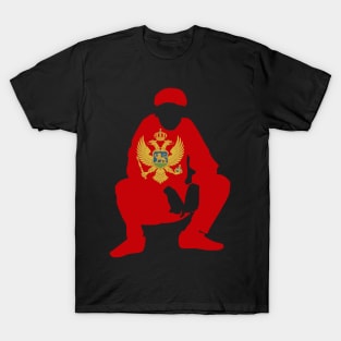 Montenegro slav squat T-Shirt